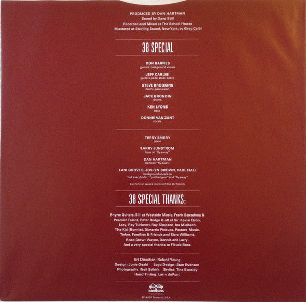 38 Special (2) : 38 Special (LP, Album)