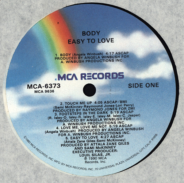 Body : Easy To Love (LP, Album)