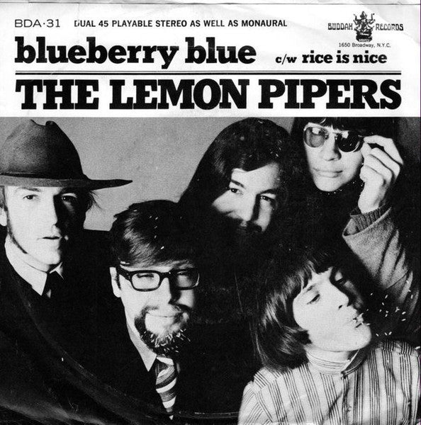 The Lemon Pipers : Rice Is Nice / Blueberry Blue (7", Ter)