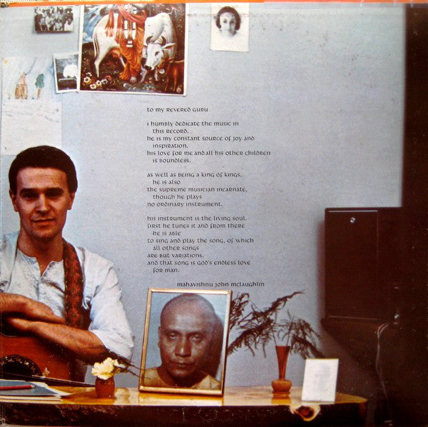 John McLaughlin : My Goal's Beyond (LP, Album, Pit)