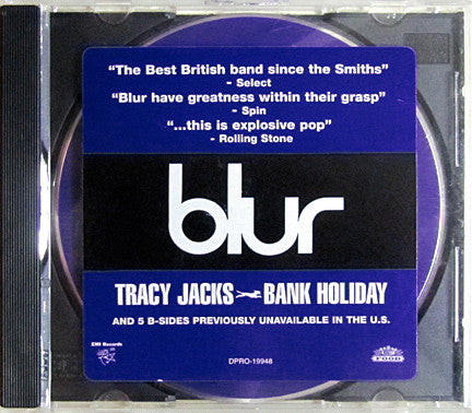 Blur : Tracy Jacks / Bank Holiday (CD, Promo)