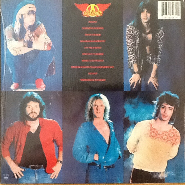 Aerosmith : Rock In A Hard Place (LP, Album, RE, Car)