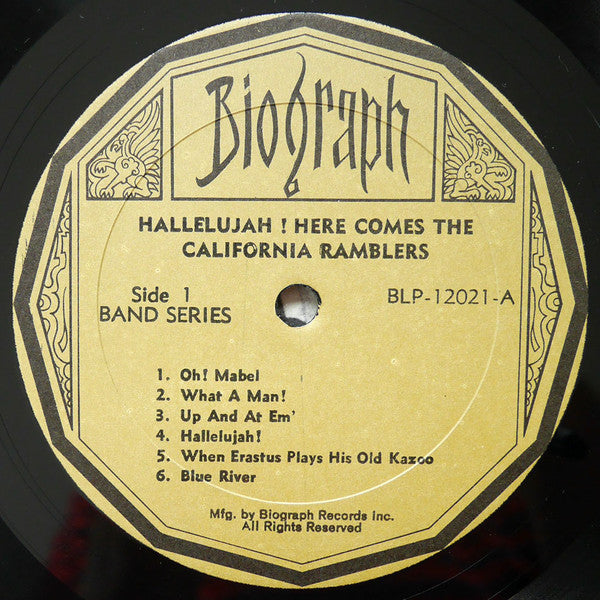 California Ramblers : Hallelujah! Here Comes The California Ramblers 1925-29 - Volume Two (LP, Comp)