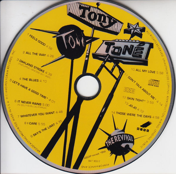 Tony! Toni! Toné! : The Revival (CD, Album, PDO)