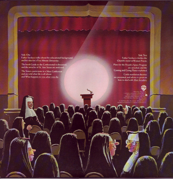Father Guido Sarducci : Live At St. Douglas Convent (LP, Album, Los)