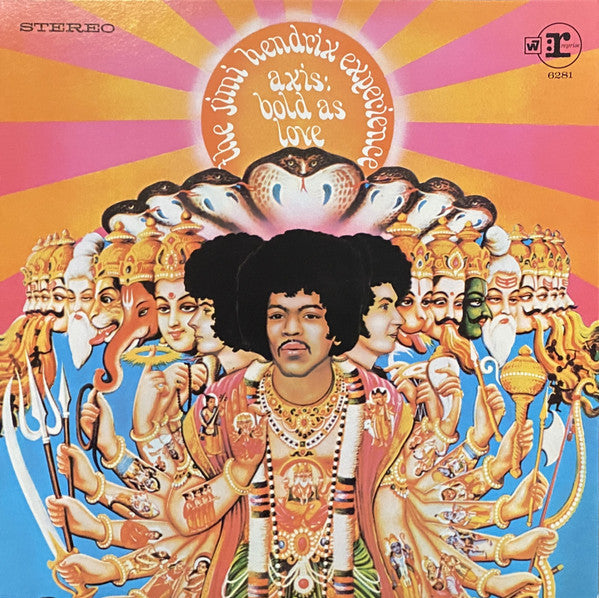 The Jimi Hendrix Experience : Axis: Bold As Love (LP, Album, RE, Jac)