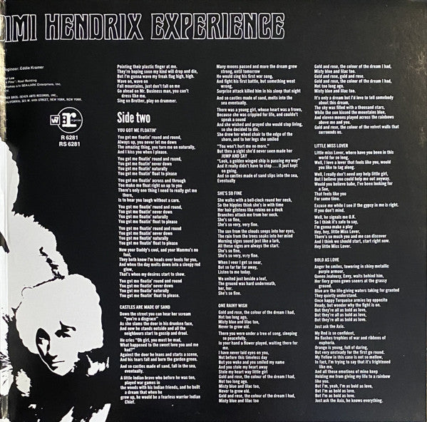 The Jimi Hendrix Experience : Axis: Bold As Love (LP, Album, RE, Jac)