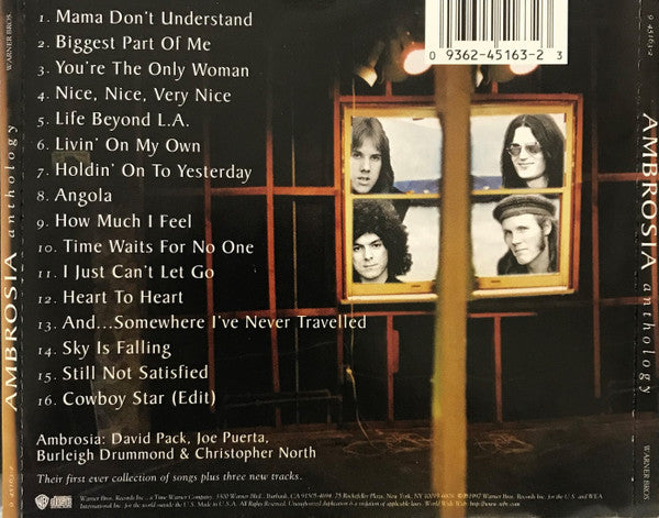 Ambrosia (2) : Anthology (CD, Comp)