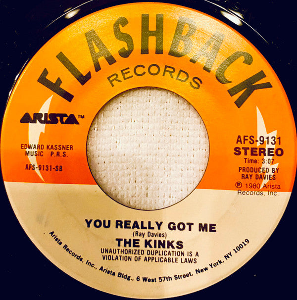 The Kinks : Lola  / You Really Got Me (7", Single, RE)