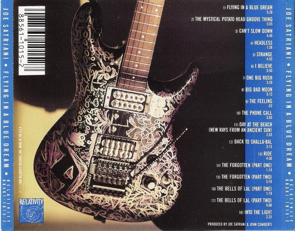Joe Satriani : Flying In A Blue Dream (CD, Album)