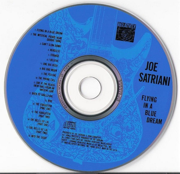Joe Satriani : Flying In A Blue Dream (CD, Album)