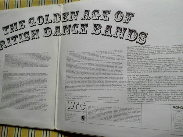 Various : The Golden Age Of British Dance Bands (2xLP, Comp, Gat)
