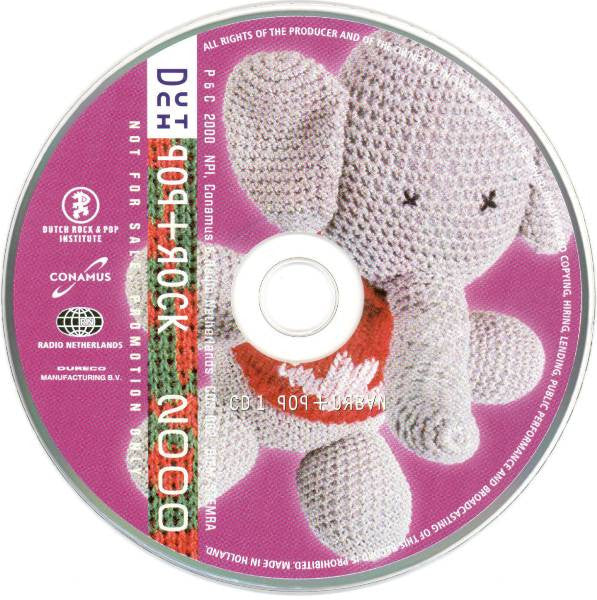 Various : Dutch Pop + Rock 2000 (2xCD, Comp, Promo)