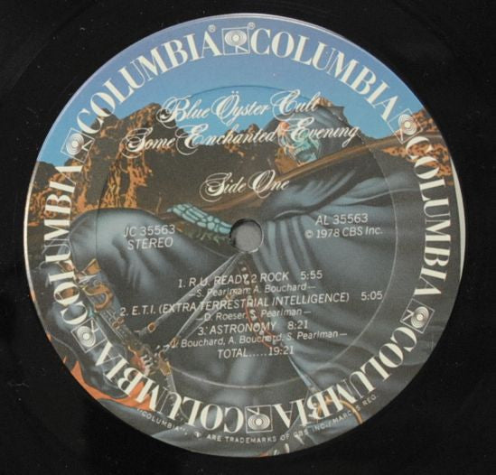 Blue Öyster Cult : Some Enchanted Evening (LP, Album, Ter)