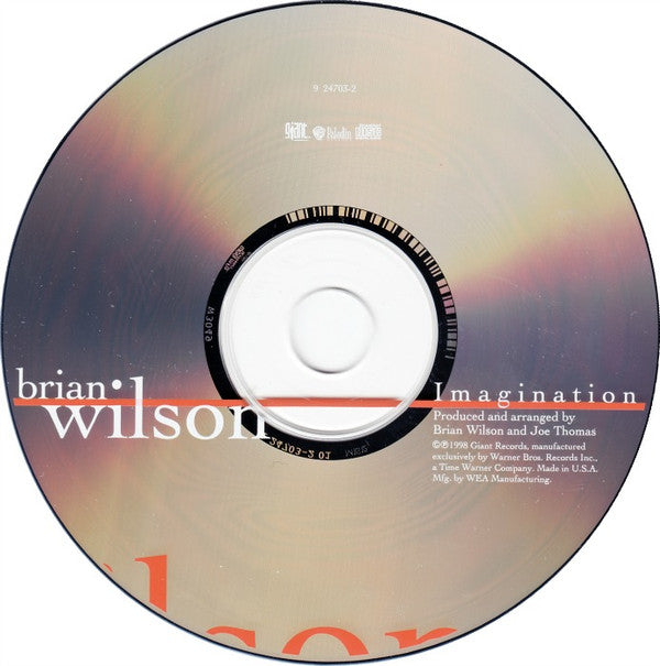 Brian Wilson : Imagination (CD, Album, WEA)