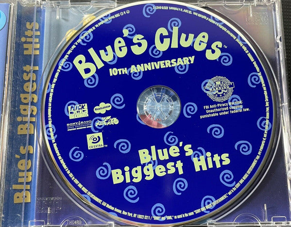 Blue's Clues : Blue's Biggest Hits - 10th Anniversary (CD, Album, Comp, Enh)