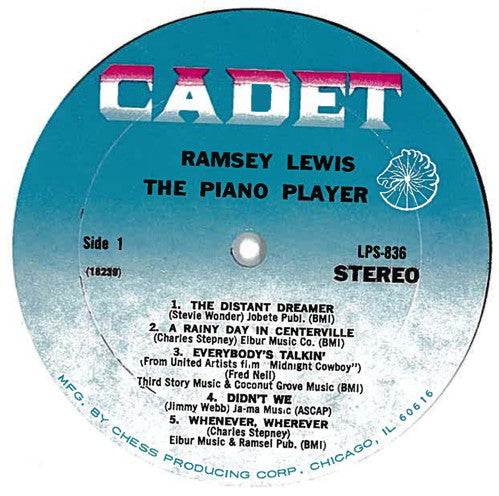 Ramsey Lewis : Ramsey Lewis, The Piano Player (LP, Album, Mon)