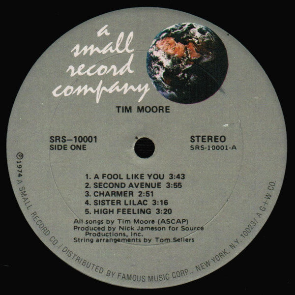 Tim Moore : Tim Moore (LP, Album, Son)