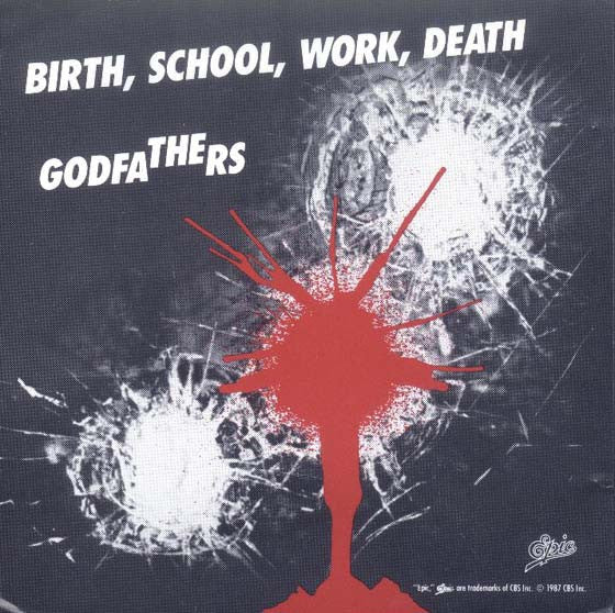 The Godfathers : Birth, School, Work, Death (CD, Album, Promo)