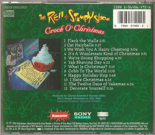 Ren & Stimpy (2) : Crock O' Christmas (CD, Album)