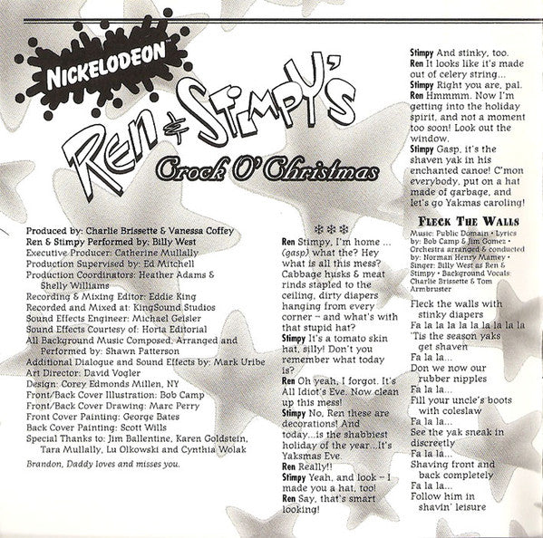 Ren & Stimpy (2) : Crock O' Christmas (CD, Album)