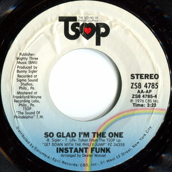 Instant Funk : It Ain't Reggae (But It's Funky) (7", Single, Styrene)