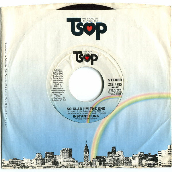 Instant Funk : It Ain't Reggae (But It's Funky) (7", Single, Styrene)