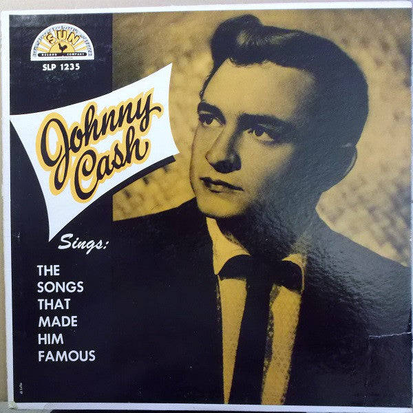 Johnny Cash : Sings The Songs That Made Him Famous (LP, Album, Mono)
