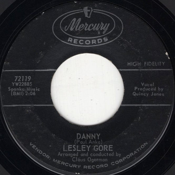 Lesley Gore : It's My Party (7", Single, Styrene)