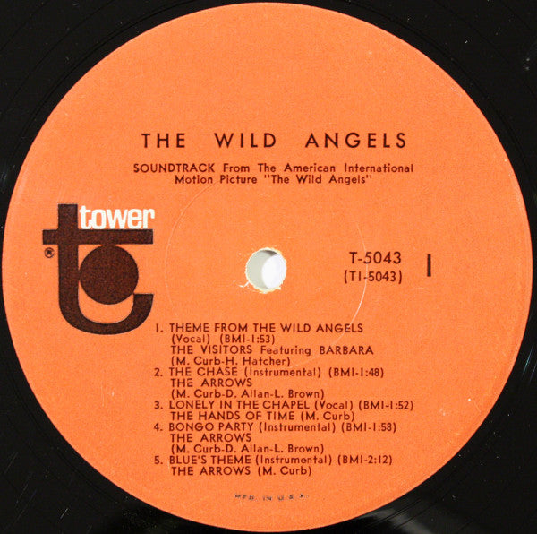 Various : The Wild Angels (LP, Album, Mono, Scr)