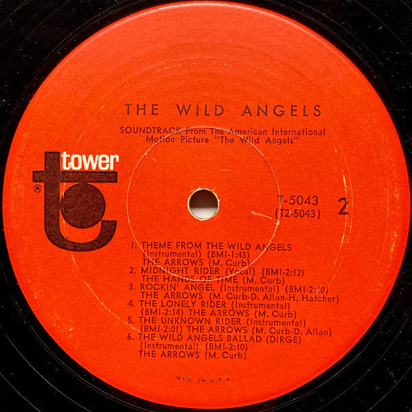 Various : The Wild Angels (LP, Album, Mono, Scr)