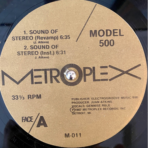 Model 500 : Sound Of Stereo (12", Bro)