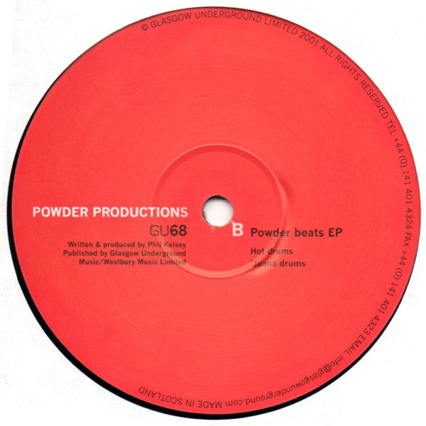 Powder Productions : Powder Beats EP (12", EP)