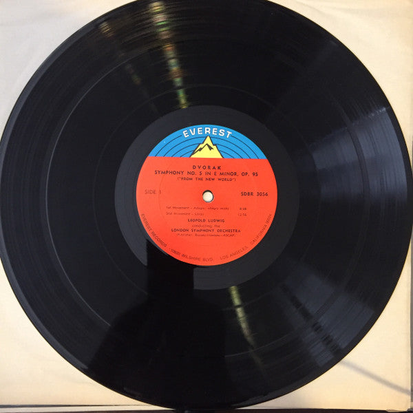 Antonín Dvořák - Leopold Ludwig Conducting London Symphony Orchestra : New World Symphony (LP, RP)