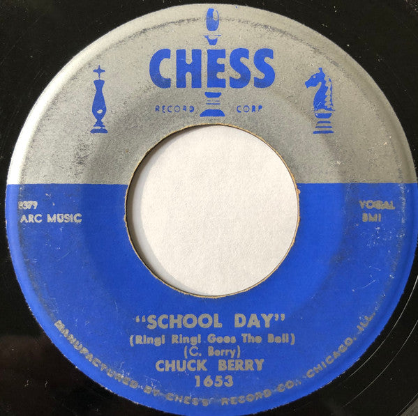 Chuck Berry : School Day (Ring! Ring! Goes The Bell) / Deep Feeling (7", Single)