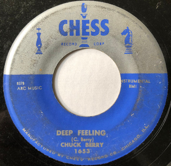 Chuck Berry : School Day (Ring! Ring! Goes The Bell) / Deep Feeling (7", Single)