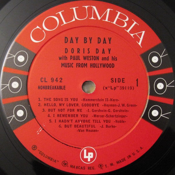 Doris Day With Paul Weston And His Music From Hollywood : Day By Day (LP, Album, Mono, Hol)
