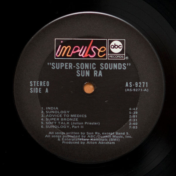 Sun Ra : Super-Sonic Sounds (LP, Album, RE, Gat)