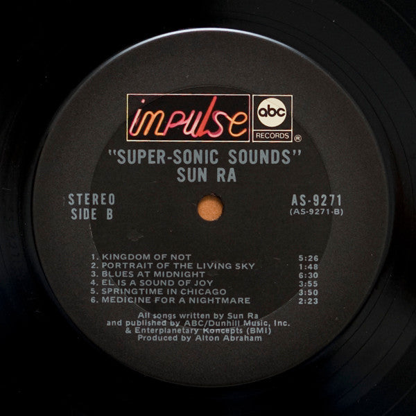 Sun Ra : Super-Sonic Sounds (LP, Album, RE, Gat)