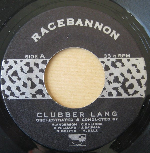 Racebannon : Clubber Lang (7")