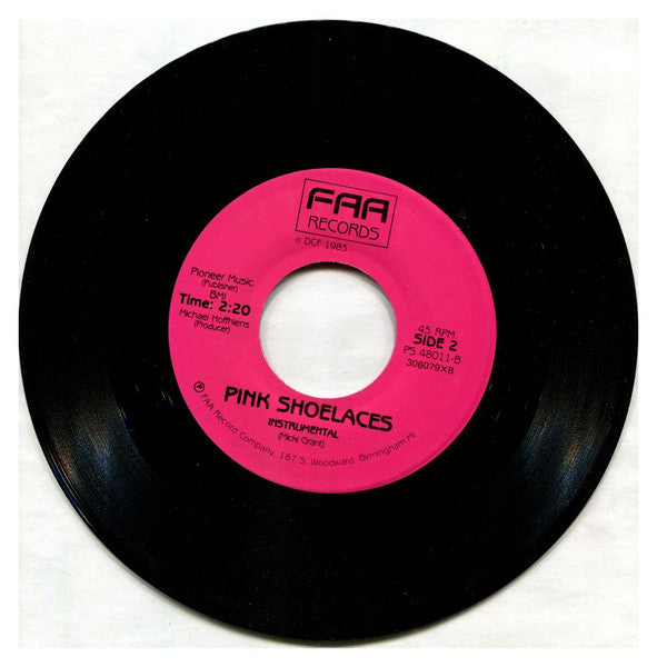Laura Thompson (10) : Pink Shoelaces  (7")
