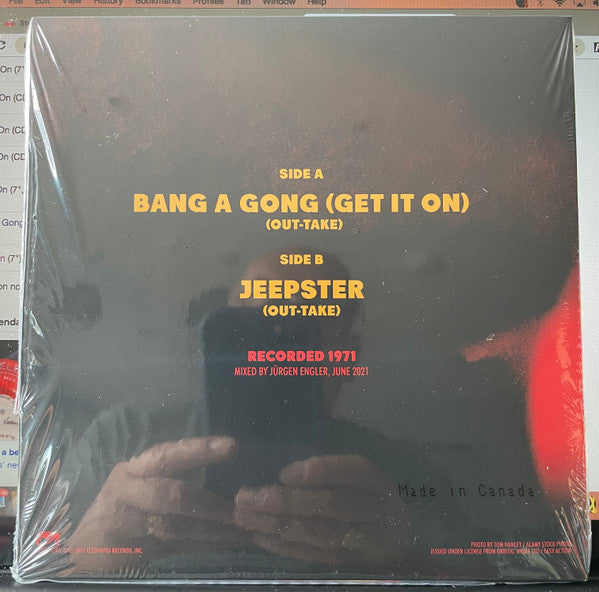 T. Rex : Bang A Gong (Get It On) (7", Single, Ltd, Red)
