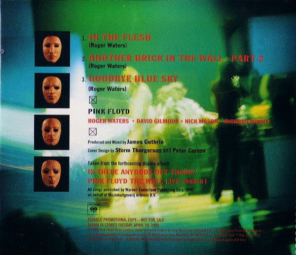 Pink Floyd : Is There Anybody Out There? / The Wall Live 1980-81 (Radio Sampler) (CD, Advance, Promo, Smplr)