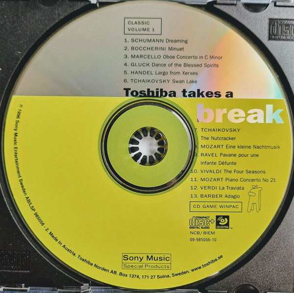 Various : Toshiba Takes A Break (CD, Comp)