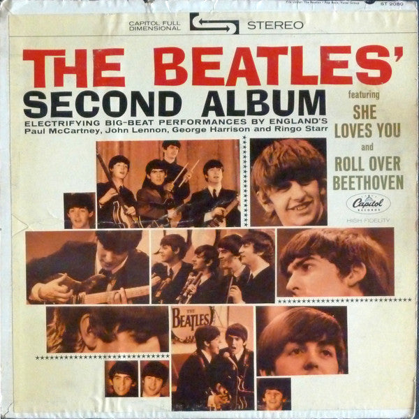 The Beatles : The Beatles' Second Album (LP, Album, RE)