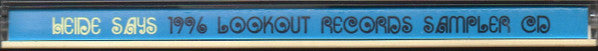 Various : Heide Sez (Lookout Records 1996 Sampler CD) (CD, Comp, Smplr)