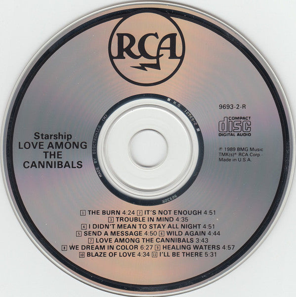 Starship (2) : Love Among The Cannibals (CD, Album)