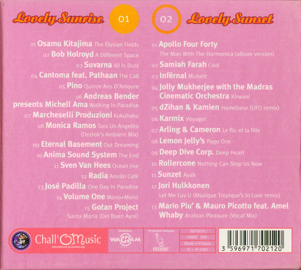 Claude Challe : Sun  (2xCD, Comp, P/Mixed)