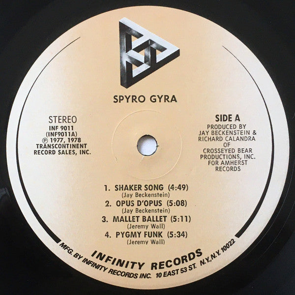 Spyro Gyra : Spyro Gyra (LP, Album, RE, Pin)