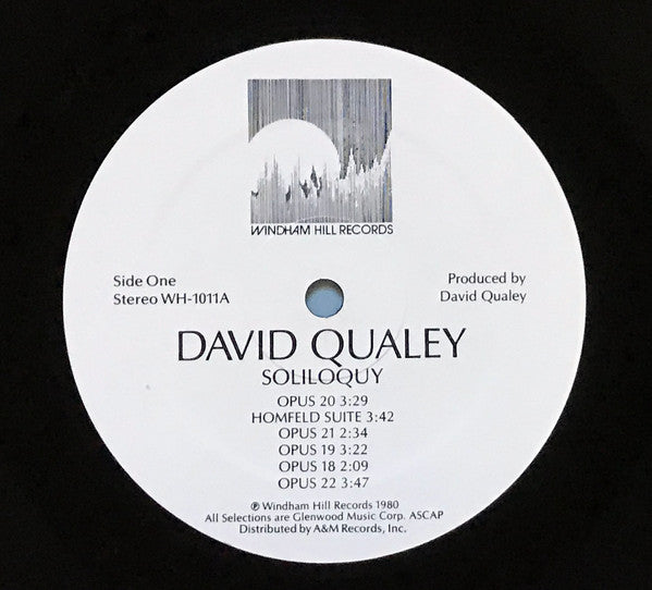 David Qualey : Soliloquy (LP, Album, RE)